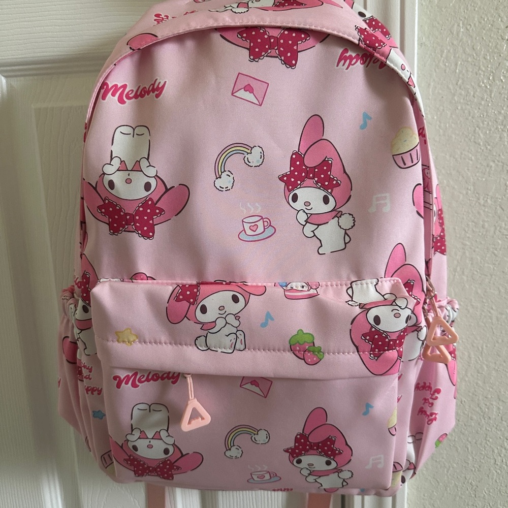 My Melody School Backpack Big Size NWT
